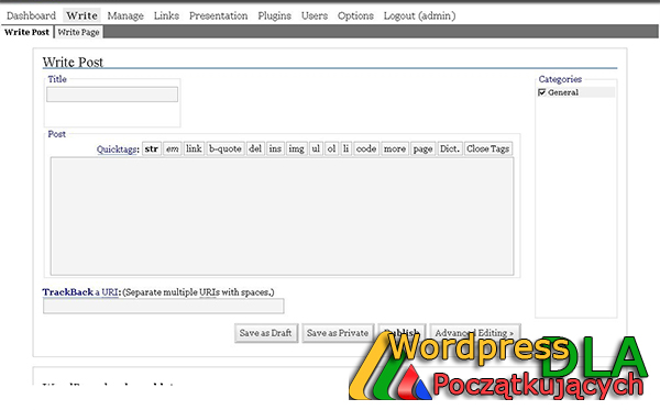 WordPress-1-5-Strayhorn-luty-2005-wordpressdlapoczatkujacych-ebiznes