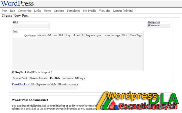 WordPress-1.0.1-Mile-styczen-2004-wordpressdlapoczatkujacych-ebiznes