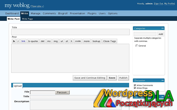 WordPress-2-1-Ella-styczen-2007-wordpressdlapoczatkujacych-ebiznes
