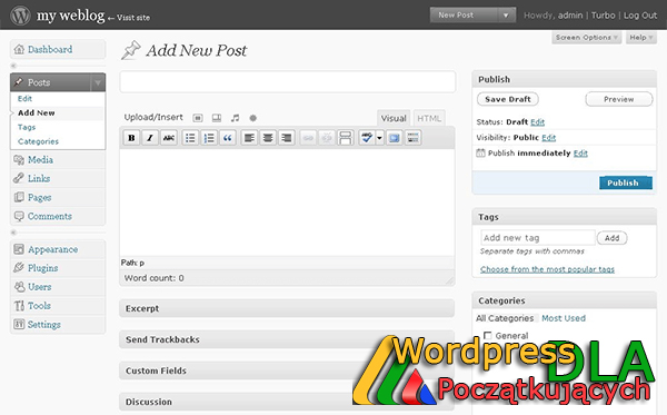 WordPress-2-7-Coltrane-grudzien-2008-wordpressdlapoczatkujacych-ebiznes
